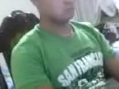 Typing and showing cock