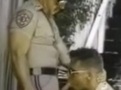 Sucking a Police Officer