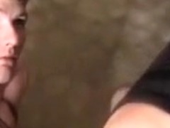 Naughty dude strokes his cock with no cum