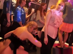 Real euro first timers jump on dick in public