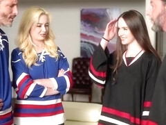 Hazel Moore, Lexi Lore - Hockey Ritual Madness Streamvid.net
