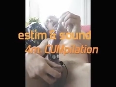 Estim&Sound cumshots, 4Mln. CUMpilation 1