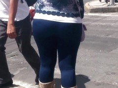 Un deliciosos culo en leggins