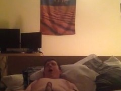 Playing With Electrostim plug and cockloop