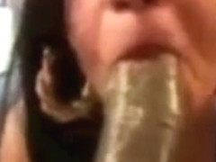 Balls and Dick in her Mouth
