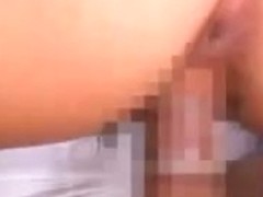 juvenile Japanese pair have sex in front of her roommie