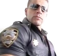 Incredible male in horny uniform homo adult video