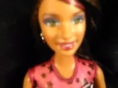 Joanna Gal (doll) third facial (with CumRag mk 1)