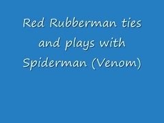 Spiderman captured by Redrubberman - Part 1