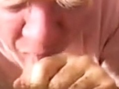 Grandpa Swallows The Cum