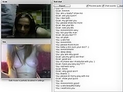 Chatroulette 75 Horny couple suck and fuck