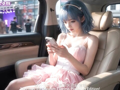Horny Chinese Idol Yuki trying the Newest Vibrator in Public Bathroom and Squirting All Over PT.1