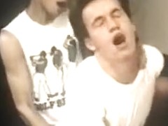 Horny male in hottest bareback, vintage gay adult video