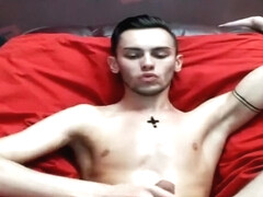 Horny euro guy on cam