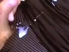 playing and shooting on a black shirt