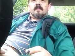 cig & pipe smoke in abandoned car