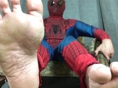 Spidey Gives Baddie A Foot In Face Interrogation Pov