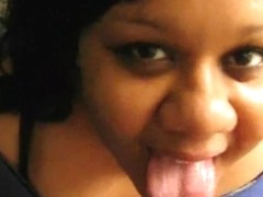 Funny black wench trys for the first time a fine white cock