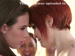 Ass rimmed lesbian beauty