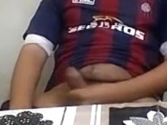 Straight guys feet on webcam #144 scene 2