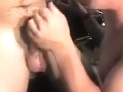 Boy fucked and cum covered