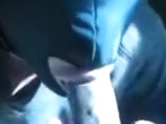 Deepthroating 9 inch BBC mandy