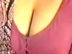 Indian Mature lady Shows and Sucks