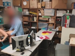 Teen Criminal Desperate To Avoid Jail Fucks Security Guard