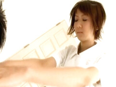 Miriya Hazuki arousing Japanese nurse enjoys her patien