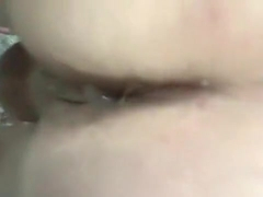 Bred young hot ass and he gave me facial