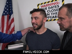 FamilyDick - Pervy Professor Gets His Asshole Plowed By His Favorite Student And His Stepdad