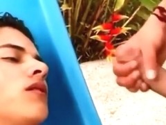 Cuties Adore Facials Outdoors