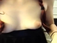 Seductive lady in private amateur XXX video