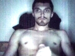 Playing with my thick cock