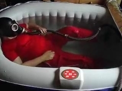 sexy leggings an gasmask in whirlpool 1