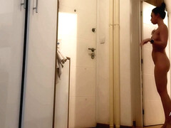 I Dropped The Towel In Front Of The Delivery Man Again. Naked With Stranger With Anastasia Ocean