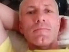 Darling working on sofa