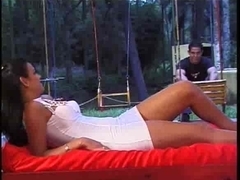 Transsexual Outdoor Pounding