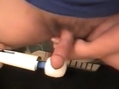 Mickey batin with vibrating wand