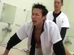 Enema and Japanese gay sex