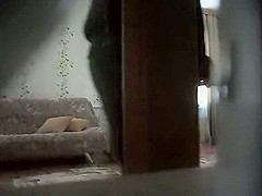 Voyeur camera catches friends' sex