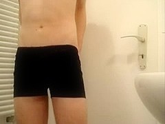 Teen gay masturbating and ass-showing vid