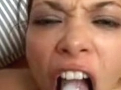 Malezia Swallows A Load