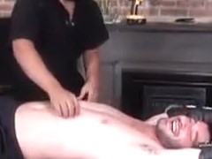 Strong guy suffers tickle torture