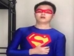 Superman strips down to slutty undies