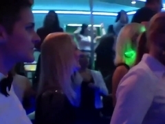 Dirty teens suck poles