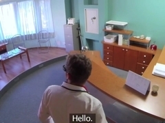 FakeHospital Hot sexy blonde gets probed and squirts