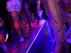 Amateur euro partyslut spitroasted by stripper