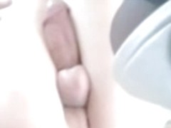 lady-boy handsfree cumshots slowmo