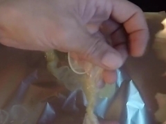 my little cum condom collection